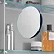 Villeroy and Boch H746 x W807mm My View One LED Illuminated Mirror Cabinet - A439G800  Feature Large