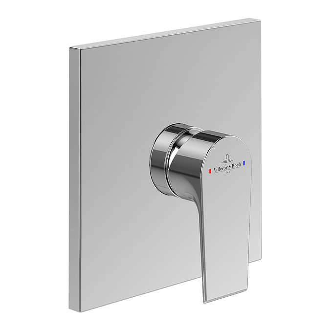 Villeroy and Boch Liberty Concealed Single Lever Bath Shower Mixer - Chrome