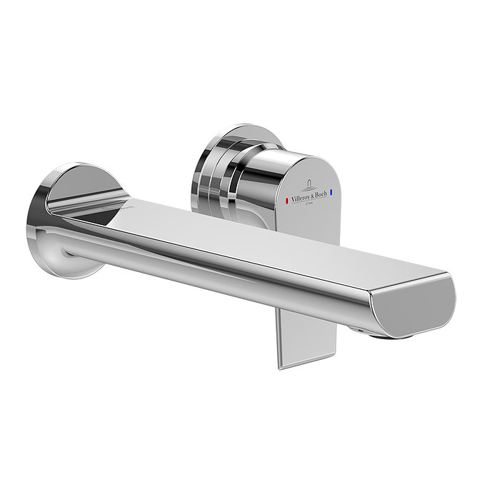 Villeroy and Boch Liberty Wall Mounted Mini Single Lever Basin Mixer - Chrome