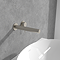 Villeroy and Boch Loop & Friends Wall Mounted Single Lever Basin Mixer - Brushed Nickel Matt