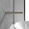 Villeroy and Boch Loop & Friends Wall Mounted Single Lever Basin Mixer - Brushed Nickel Matt