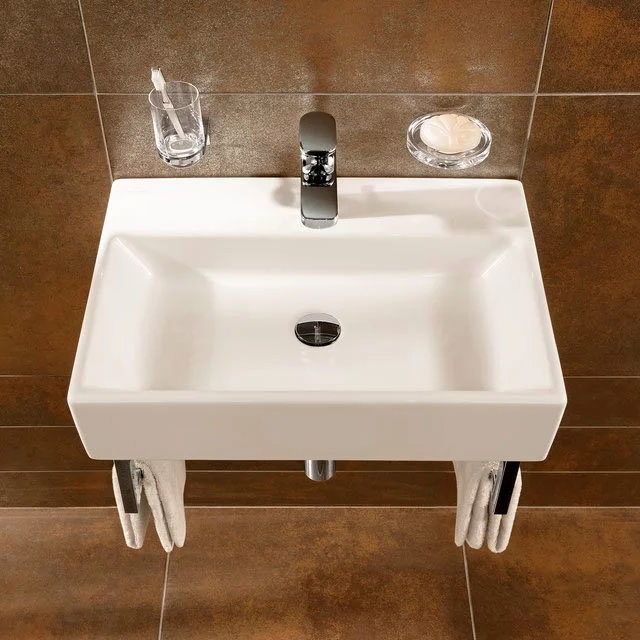 Villeroy and Boch Memento 1TH Wall Hung Basin  Standard Large Image