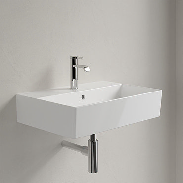 Villeroy and Boch Memento 2.0 1TH Wall Hung Basin  Profile Large Image
