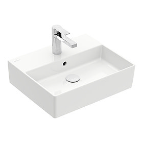 Villeroy and Boch Memento 2.0 500 x 420mm 1TH Wall Hung Basin Large Image