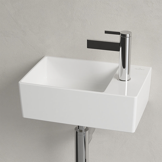 Villeroy and Boch Memento 2.0 400 x 260mm 1TH Wall Hung Basin  Profile Large Image
