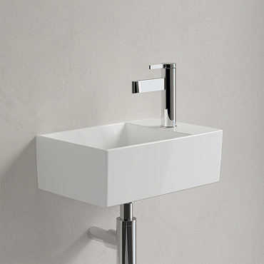 Villeroy and Boch Memento 2.0 400 x 260mm 1TH Wall Hung Basin  Profile Large Image