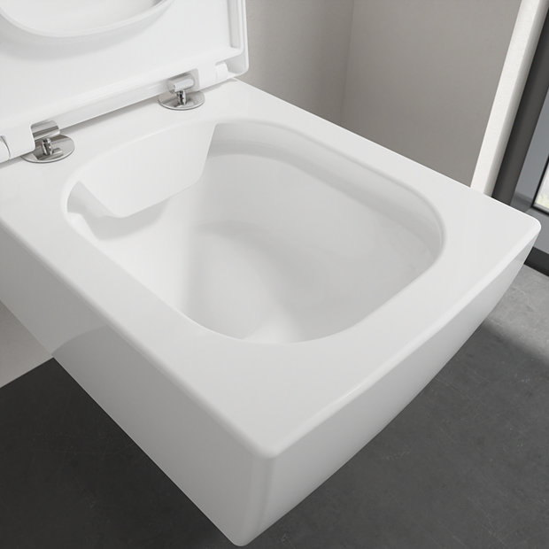 Villeroy and Boch Memento 2.0 DirectFlush Rimless Wall Hung Toilet