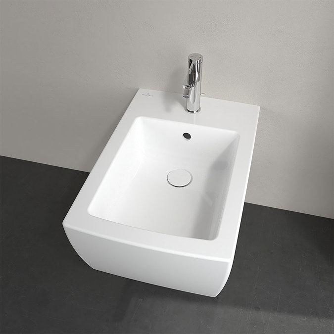 Villeroy and Boch Memento 2.0 Wall Hung Bidet - 44330001  Profile Large Image