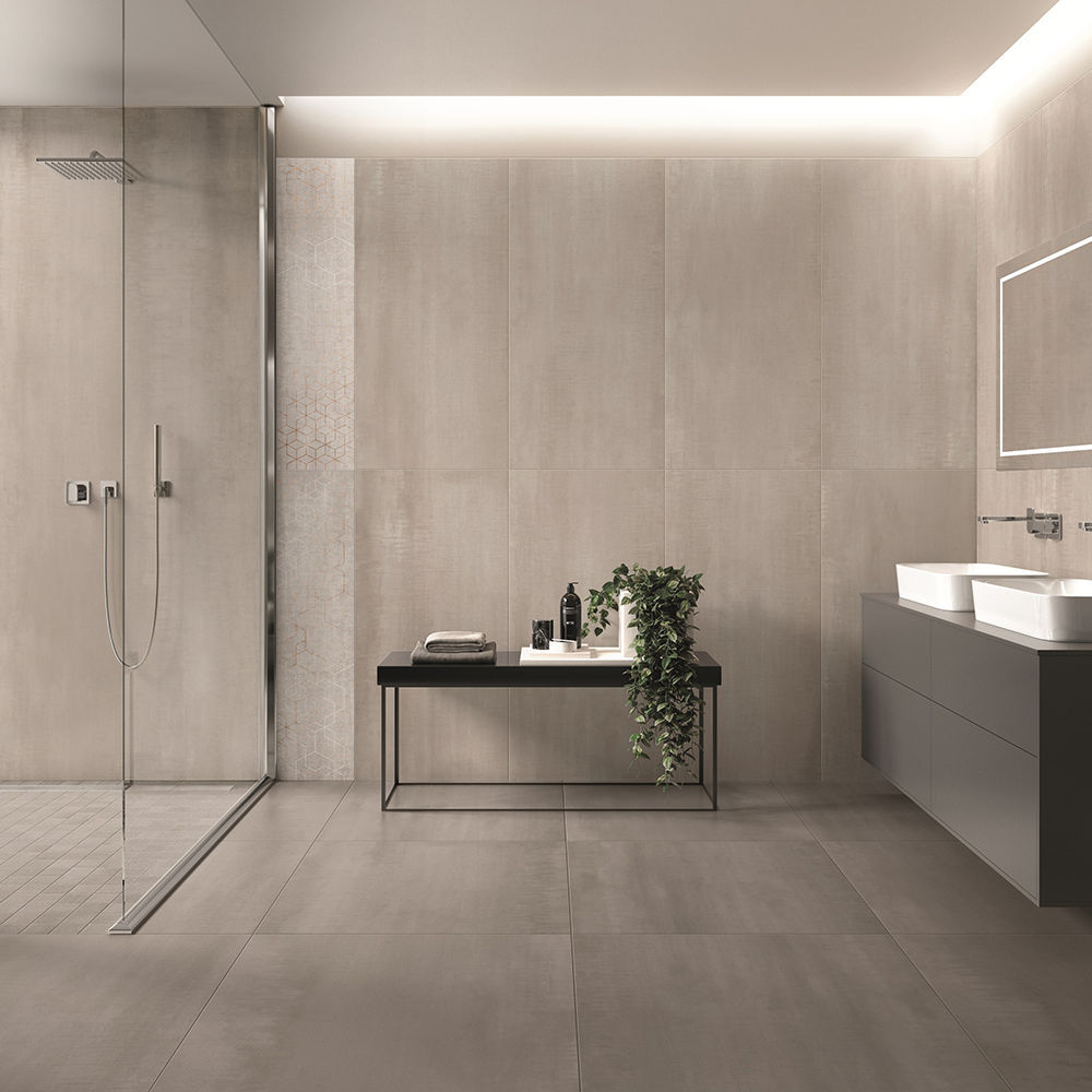 Villeroy and Boch Metalyn Pearl Wall & Floor Tiles - 600 x 600mm