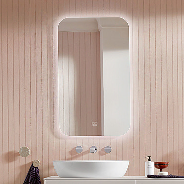 Villeroy and Boch More To See Lite 600 x 1000mm Rectangular LED Mirror  Profile Large Image