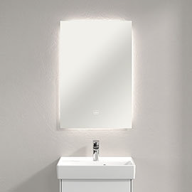 Villeroy and Boch More To See Lite Rectangular LED Mirror Medium Image