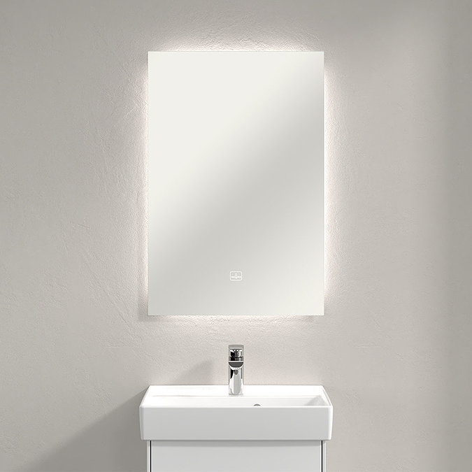 Villeroy and Boch More To See Lite Rectangular LED Mirror Large Image