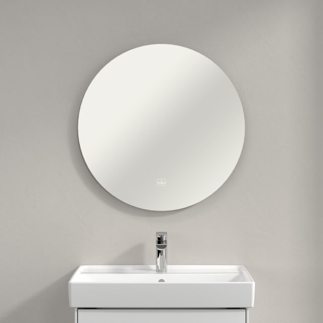 Villeroy and Boch More to See Lite Round LED Mirror  Profile Large Image