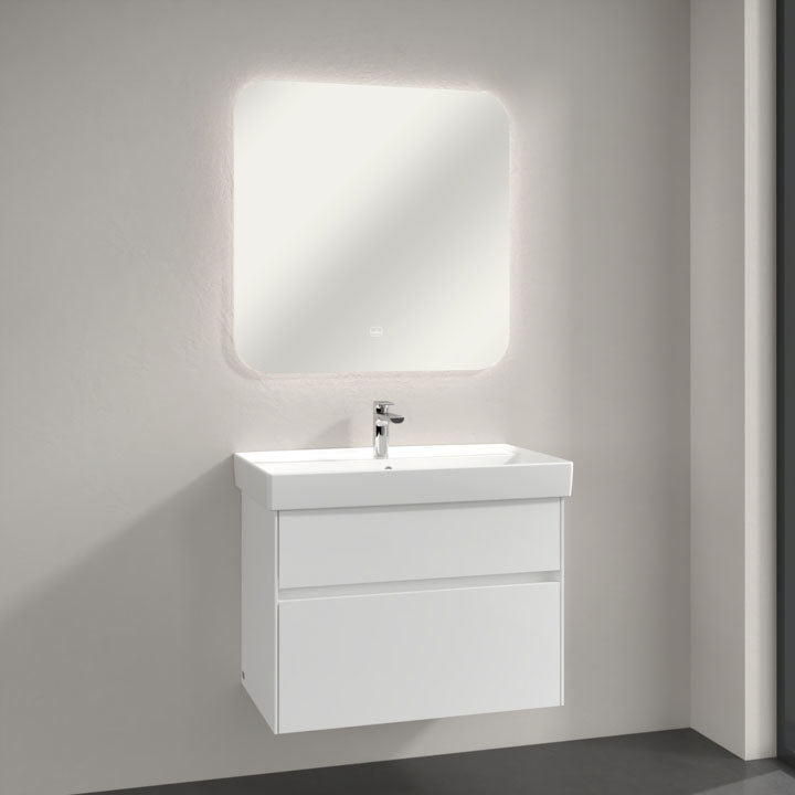Villeroy and Boch More To See Lite Square LED Mirror  Feature Large Image