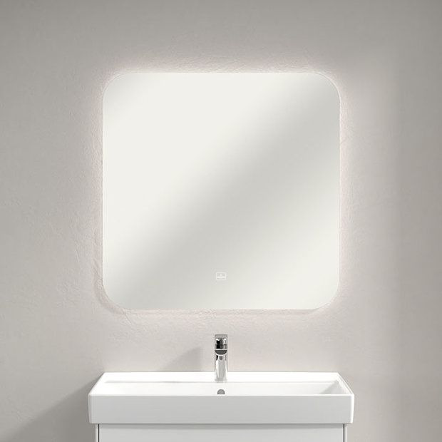 Villeroy and Boch More To See Lite Square LED Mirror Large Image