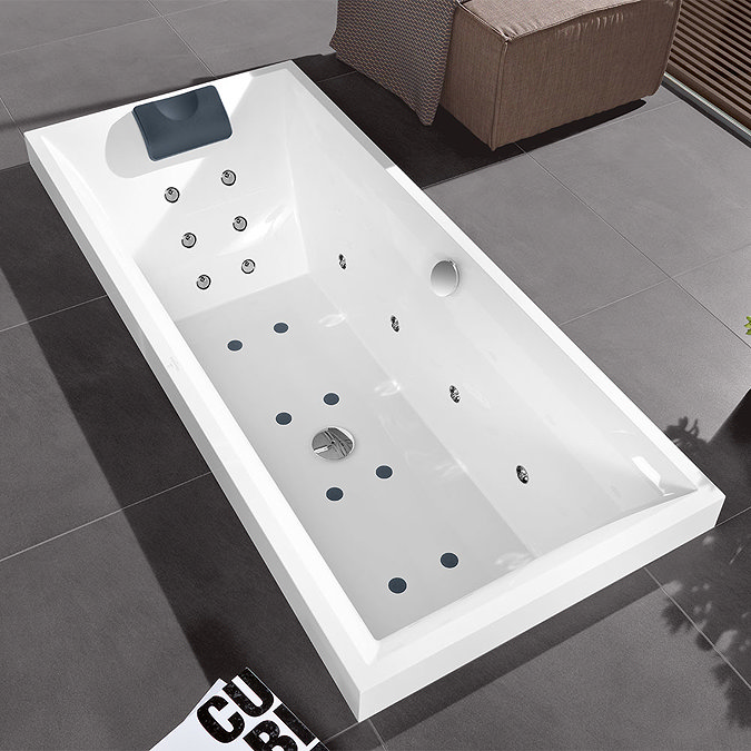 Villeroy and Boch Multiplex Trio Pop-up Bath Filler Waste with Overflow Chrome - U90600361  Profile Large Image