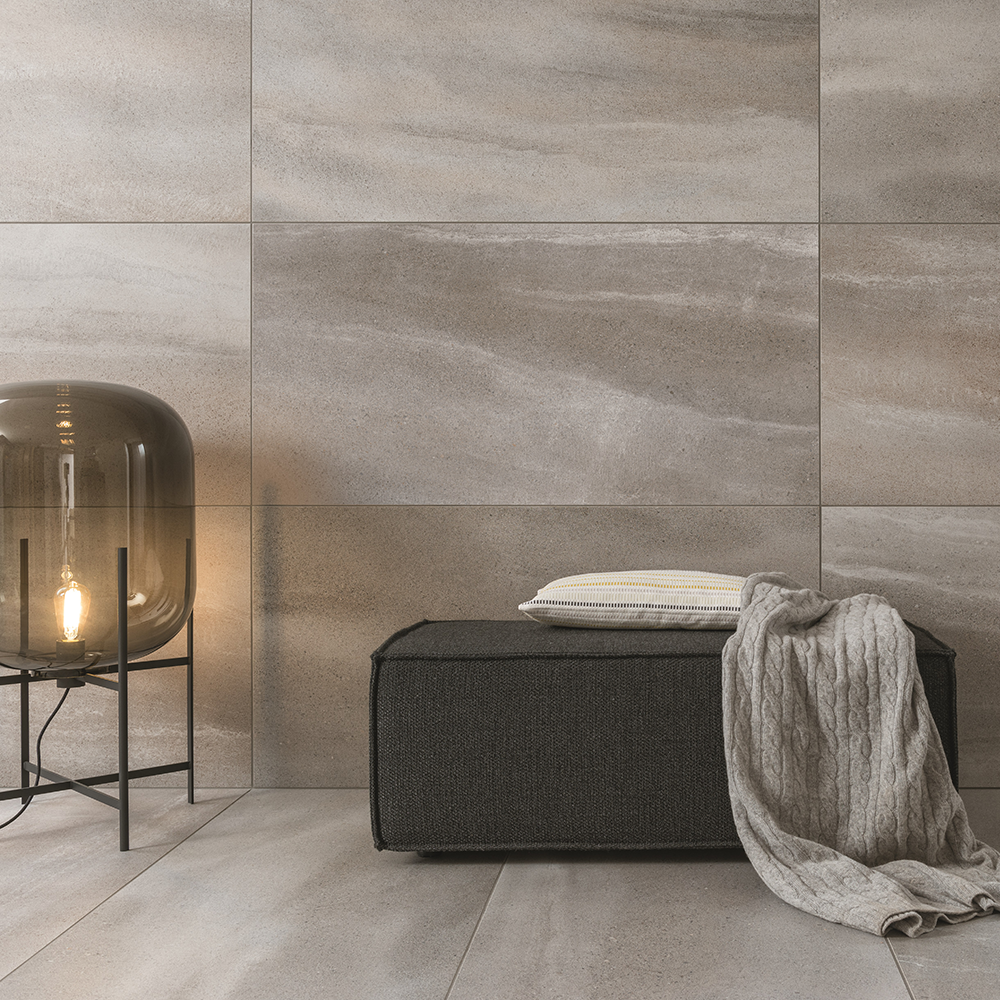 Villeroy And Boch Natural Blend Stone Grey Wall & Floor Tiles - 300 X 600mm