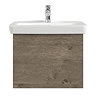 Villeroy and Boch Newo Nebraska Oak 600mm Wall Hung 1-Drawer Vanity Unit