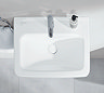 Villeroy and Boch Newo Satin Grey 600mm Wall Hung 1-Drawer Vanity Unit