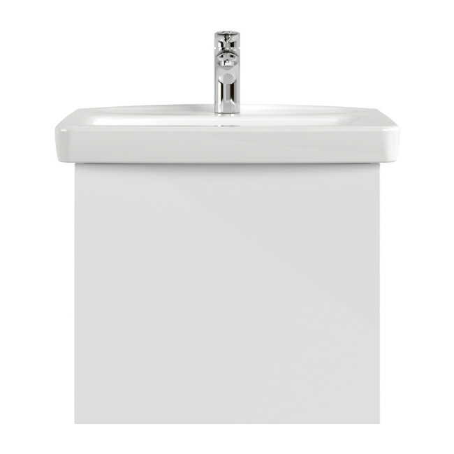 Villeroy and Boch Newo Satin White 550mm Wall Hung 1-Drawer Vanity Unit