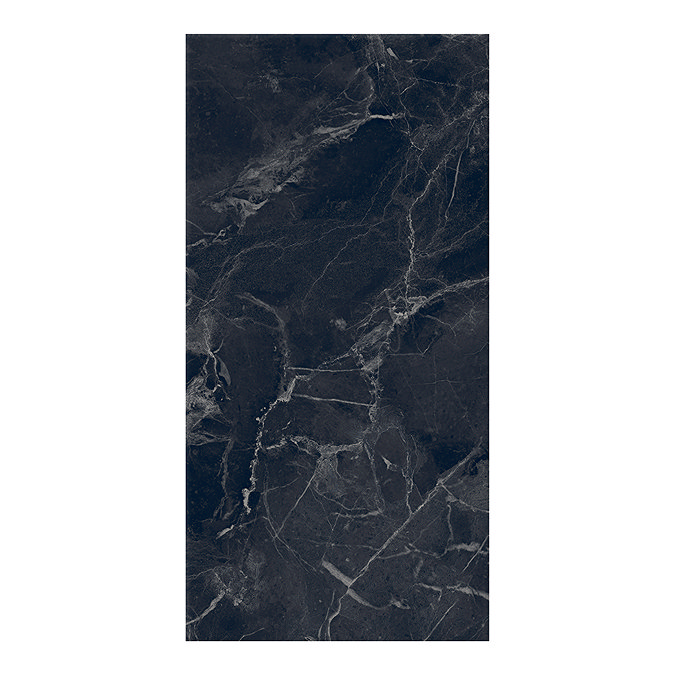 Villeroy and Boch Nocturne Black Large Format Wall & Floor Tiles - 600 x 1200mm