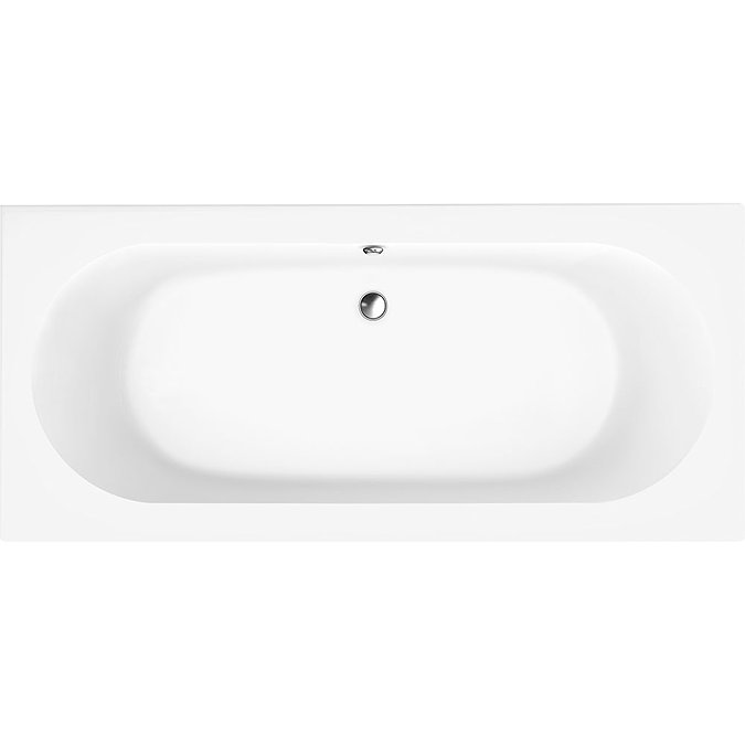 Villeroy and Boch O.novo 1800 x 800mm Double Ended Rectangular Bath - UBA180CAS2V-01  Feature Large 