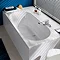 Villeroy and Boch O.novo 1800 x 800mm Double Ended Rectangular Bath - UBA180CAS2V-01 Large Image