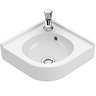 Villeroy and Boch O.novo 400 x 320mm 1TH Corner Handwash Basin - 73103201  Feature Large Image