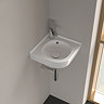 Villeroy and Boch O.novo 400 x 320mm 1TH Corner Handwash Basin