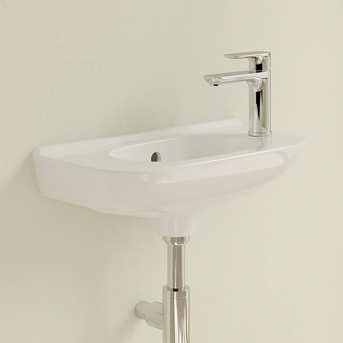 Villeroy and Boch O.novo 500 x 250mm 1TH Handwash Basin - 53615001 Profile Large Image