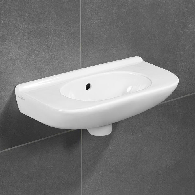 Villeroy and Boch O.novo 500 x 250mm 1TH Handwash Basin - 53615001 Large Image