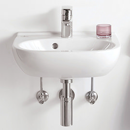 Villeroy and Boch O.novo 500 x 400mm 1TH Handwash Basin - 53605001 Large Image