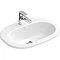 Villeroy and Boch O.novo 560 x 405mm 1TH Inset Basin - 41615601 Profile Large Image