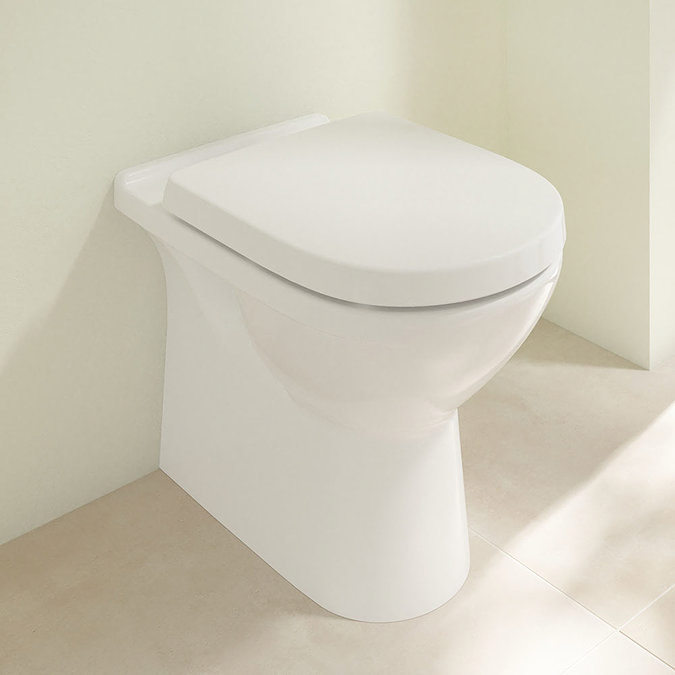 Villeroy and Boch O.novo Back to Wall Toilet + Soft Close Seat  Profile Large Image