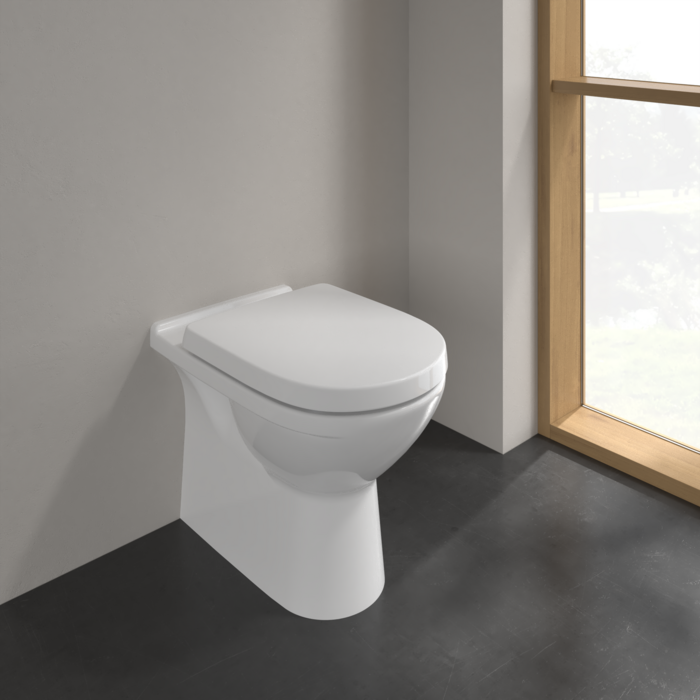 Villeroy And Boch O.novo Back To Wall Toilet + Soft Close Seat