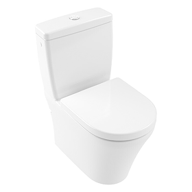 Villeroy and Boch O.novo Combi-Pack BTW Close Coupled Toilet + Soft Close Seat