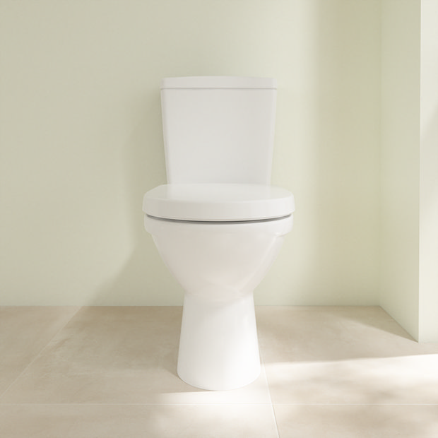 Villeroy and Boch O.novo Combi-Pack Close Coupled Open Back Toilet