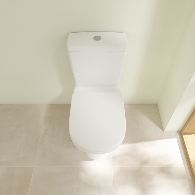 Villeroy and Boch O.novo Combi-Pack Close Coupled Open Back Toilet