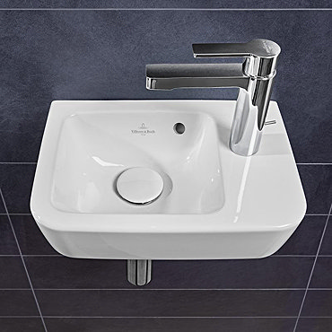 Villeroy and Boch O.novo Compact 360 x 250mm 1TH Handwash Basin  Profile Large Image