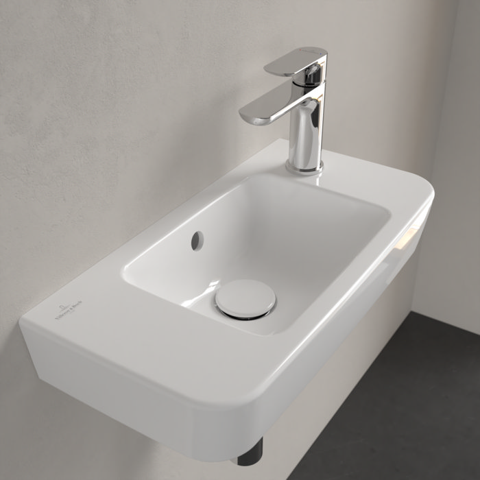 Villeroy and Boch O.novo Compact 500 x 250mm 1TH Handwash Basin