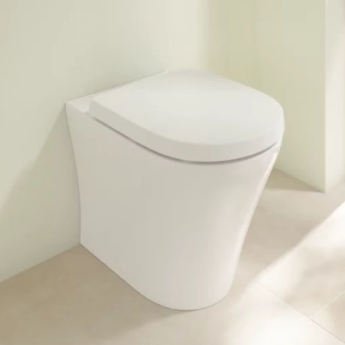 Villeroy and Boch O.novo Compact Back to Wall Toilet + Soft Close Seat  Feature Large Image