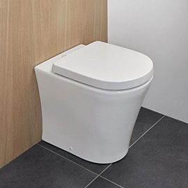 Villeroy and Boch O.novo Compact Back to Wall Toilet + Soft Close Seat Large Image