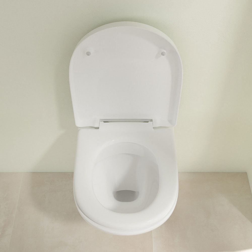 Villeroy And Boch O.novo DirectFlush Wall Hung Toilet W/ Soft Close ...