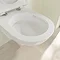 Villeroy and Boch O.novo Compact DirectFlush Rimless Wall Hung Toilet + Soft Close Seat - 5688HR01  