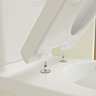 Villeroy and Boch O.novo Compact Rimless Close Coupled Toilet (Bottom Entry Water Inlet) + Soft Clos