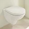 Villeroy and Boch O.novo Compact Wall Hung Toilet + Soft Close Seat  Feature Large Image