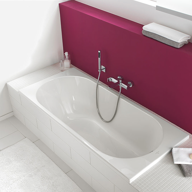 Villeroy and Boch O.novo Single Ended Rectangular Bath Large Image