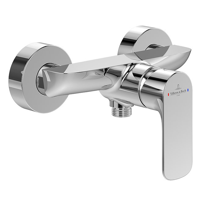 Villeroy and Boch O.novo Single Lever Manual Shower Mixer - Chrome