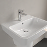 Villeroy and Boch O.novo Square 1TH Washbasin + Semi Pedestal