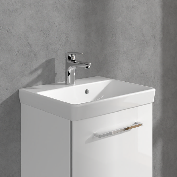 Villeroy and Boch O.novo Start Single Lever Basin Mixer with Pop-up Waste - Chrome